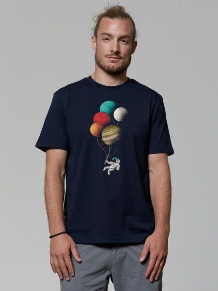 watapparel T-Shirt Unisex Balloon Spaceman