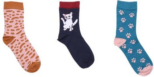 Baby & Kinder Socken GOTS zertifiziert Bio-Baumwolle Katzenmotive weich elastisch – Walkiddy