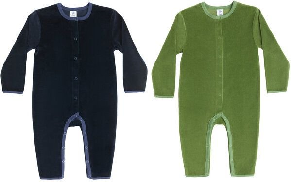 Leela Cotton Baby Strampler Set