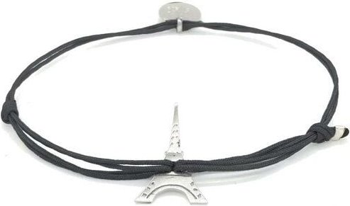 MUNICH JEWELS Armband Eiffelturm rhodiniert