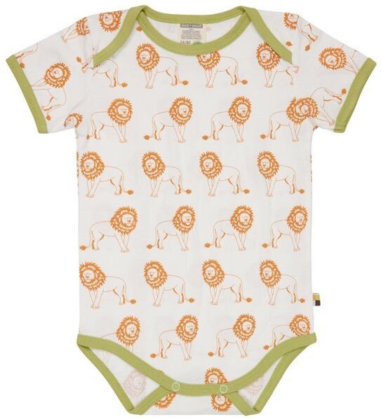 loud + proud Baby Body Kurzarm, GOTS-zertifiziert