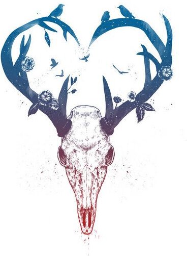 Photocircle Poster / Leinwandbild - Neverending love