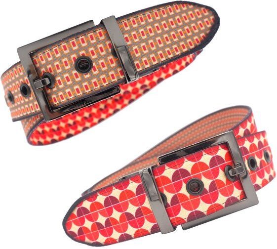 Seegarn - Gürtel / Wendegürtel SeeKoralle 4cm