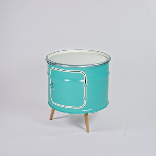 Lockengelöt Bar Kommode aus einem Hamburger Ölfass