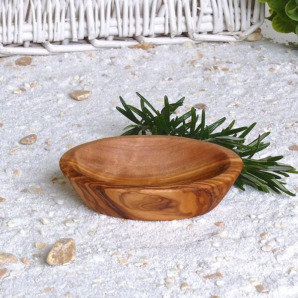 Thumbnail - Olivenholz erleben Schälchen oval MINI aus Olivenholz