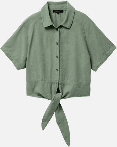 Thumbnail - Damen Bluse aus Lenzing ECOVERO Leinen Mix - OCRA - recolution