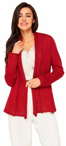 Apu Kuntur 100% Alpaka Strick-Jacke aus Peru - PENELOPE