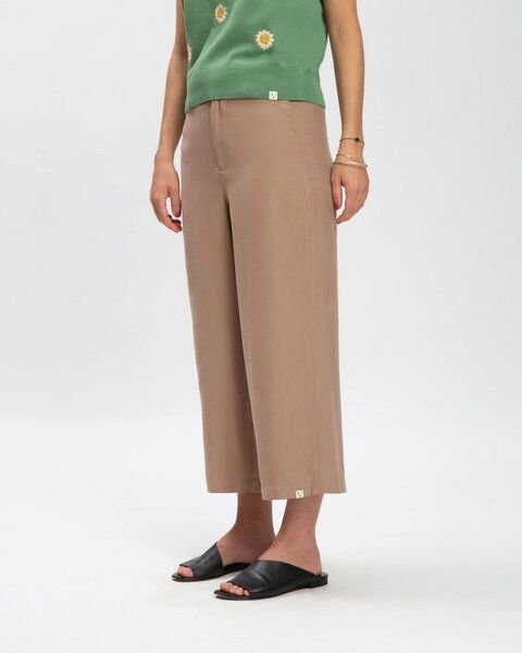 Matona Hose mit weitem Bein aus Lyocell für Frauen / Tencel Pants