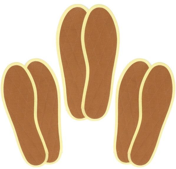 Les Tôngs Zimtsohle & Einlegesohle, 3er-Pack