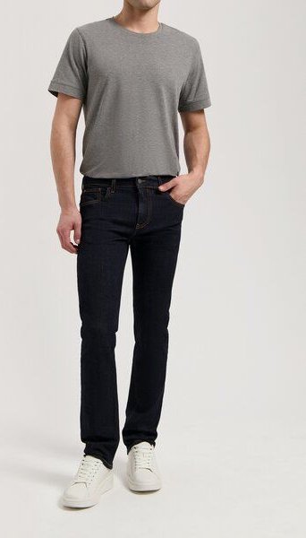 MUD Jeans Bryce Mid Straight - Strong Blue