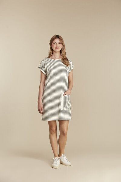 People Tree Camber Striped Kleid