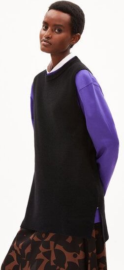 ARMEDANGELS CAMILIAA - Damen Stricktop Relaxed Fit aus Bio-Woll Mix