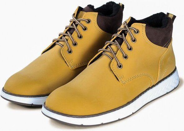 Fairticken Gefütterte vegane Winter Sneaker AROUCA Men in Nubuk-Optik