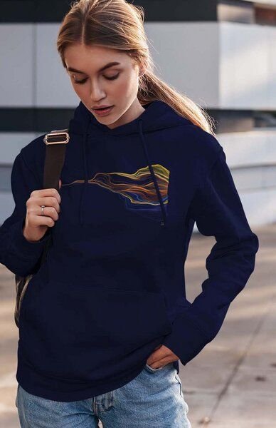 Kultgut Biofair Hoodie - Innen flauschig und sehr gemütlich / Faded