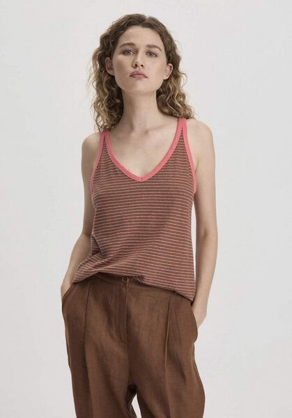 hessnatur Streifen Jersey Top Regular aus Leinen und reiner Bio-Baumwolle