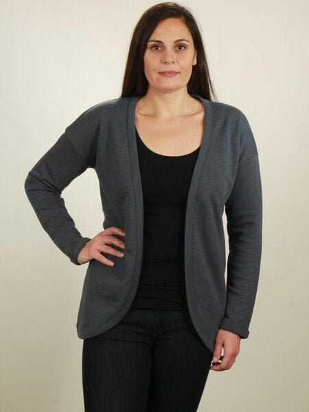 NATIVE SOULS Jersey Cardigan Damen - midnight blue