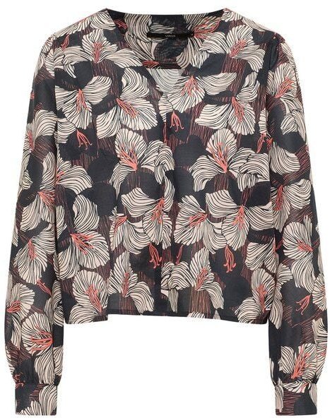 LANIUS Langarm-Bluse print bloom