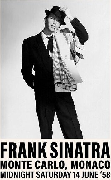 Photocircle Poster / Leinwandbild - Frank Sinatra