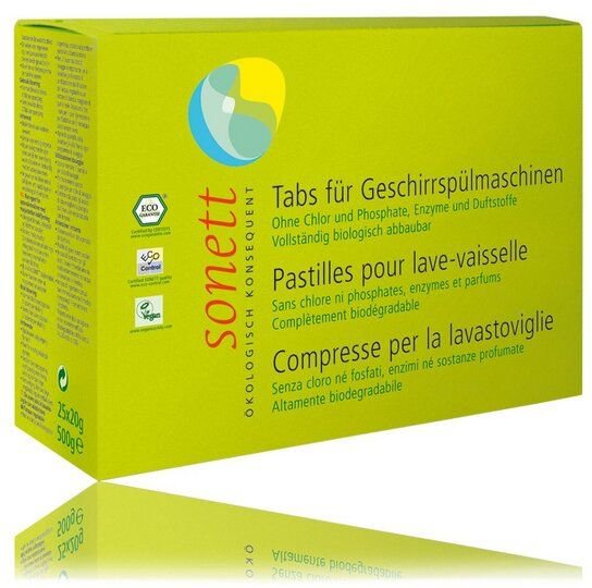 sonett Tabs für die Geschirrspülmaschine