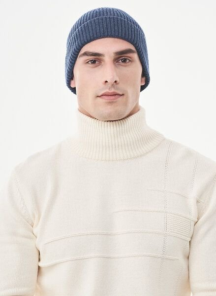 Thumbnail - ORGANICATION Strick-Beanie aus Bio-Merinowolle und Bio-Baumwolle