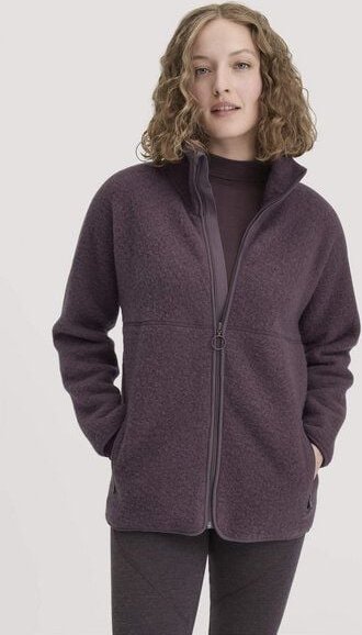 hessnatur Wollfleece Jacke Oversized aus reiner Bio-Merinowolle