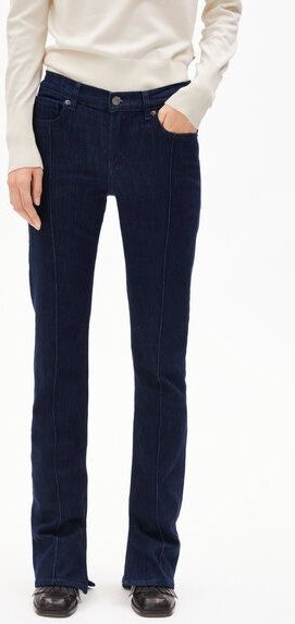 ARMEDANGELS LINDAA LOW Damen Bootcut Jeans Bio-Baumwoll Mix Comfort-Stretch