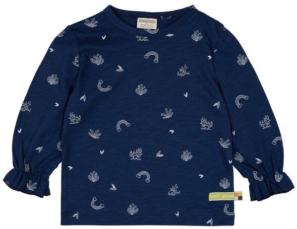 loud + proud Babys & Kinder Shirt Slub Jersey mit Druck, GOTS-zertifiziert