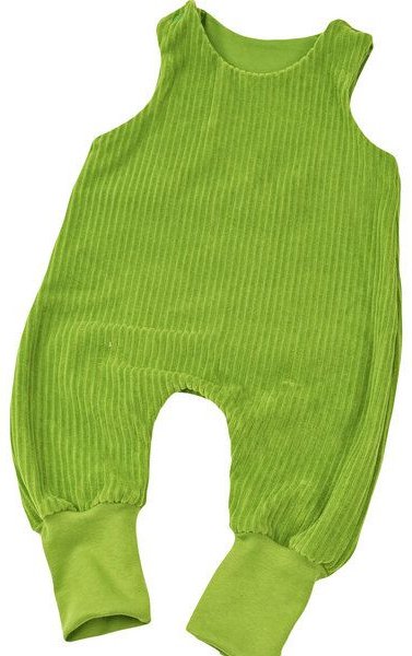 Sternchenwolke BIO Cordnicky Strampler "avocado"