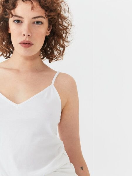 NINE TO FIVE #chiem - Damen Camisole Top aus Bio-Baumwolle