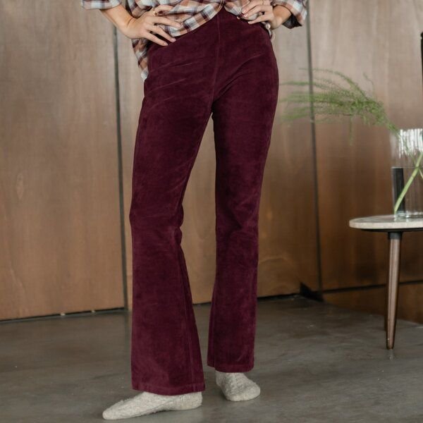 NORDLICHT Jersey Cord Hose Lilja