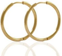 Coole & Zeitlose Creolen in 6 Größen von Elektropulli