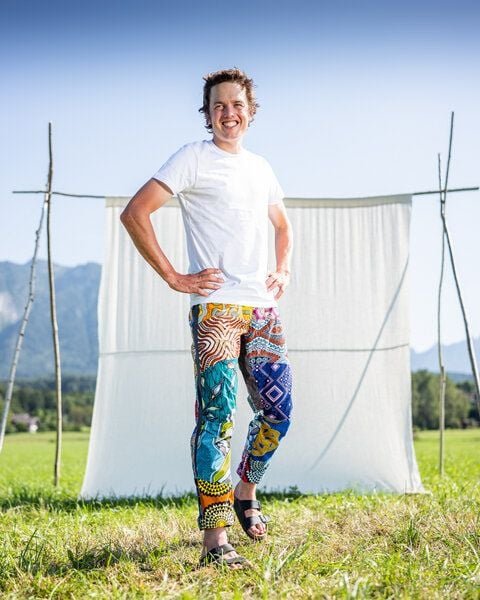 JUAdesign Sommer Hose - SLIM-Fit Herren, schick, schlank, stilvoll