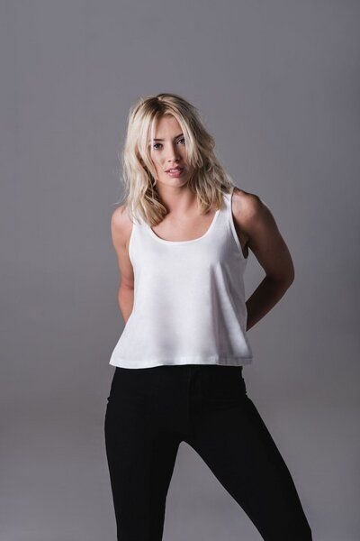 Mantis Damen Top Ärmellos Shirt lässig cooles Shirt