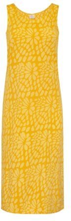 Global Mamas Bio Jersey Kleid -TANK - Floral Burst Gold