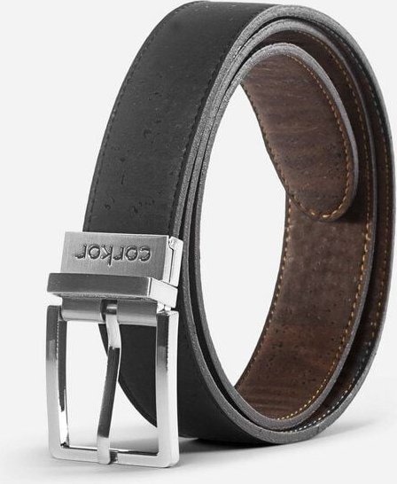 corkor Kork Gürtel 272 Reversible Black/Dark Brown