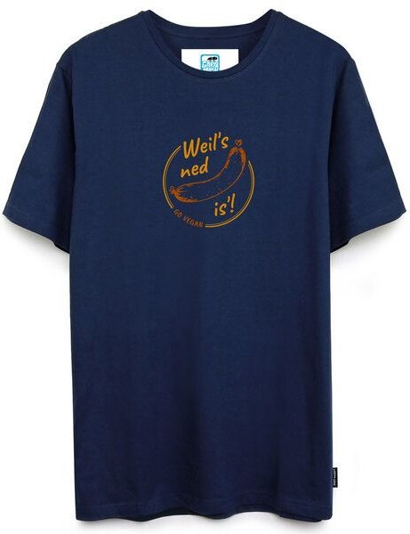 GARY MASH T-Shirt Weil's ned wurscht is'! aus Biobaumwolle