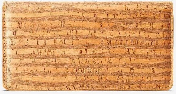 corkor Kork Langes Portemonnaie Slim