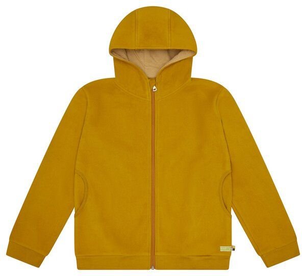 loud + proud Kinder Jacke aus Baumwoll-Fleece, GOTS-zertifiziert
