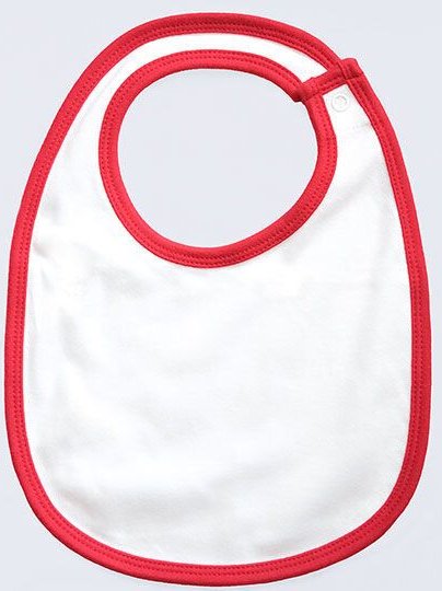 Babybugz Baby Lätzchen Spucktuch mit Druckkopf-Verschluss am Nacken Vegan