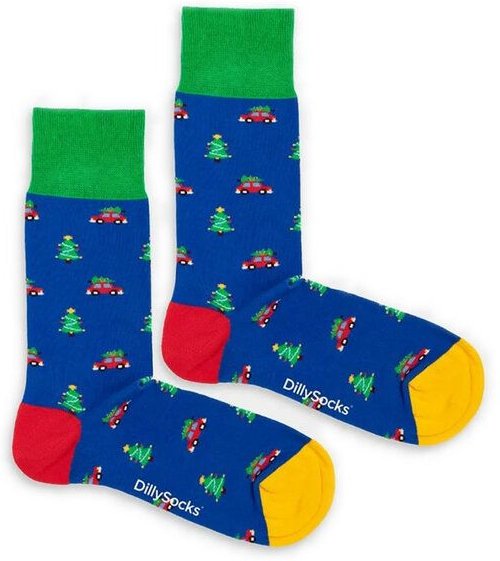 DillySocks Socken Tree Ride aus Biobaumwoll-Mix