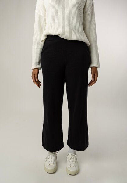 ettics studio organic culotte black