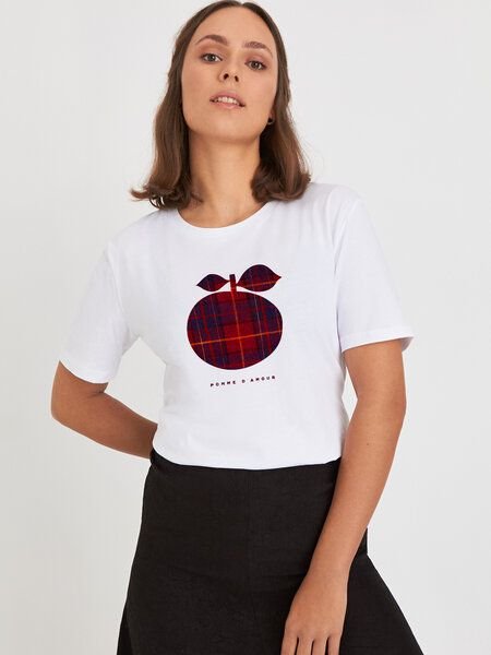 Kultgut Artdesign - Biofair - Klassik Unisex-Shirt / Pomme d'amour
