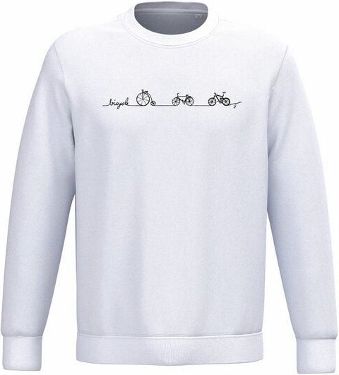 Brandless Basic Bio Unisex Sweatshirt Nr.3 Bicycle Line 350g/m²