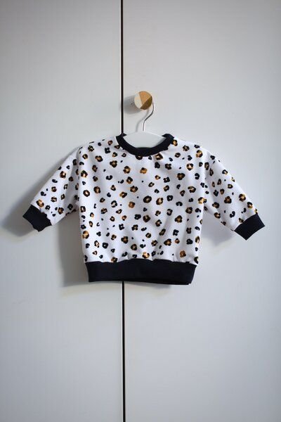 Baby Sweat Pullover *Leo* Bio Baumwolle | NoniKids Berlin