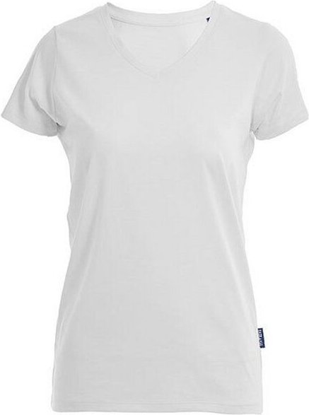 HRM Damen Ladies Luxury V-Neck T-Shirt