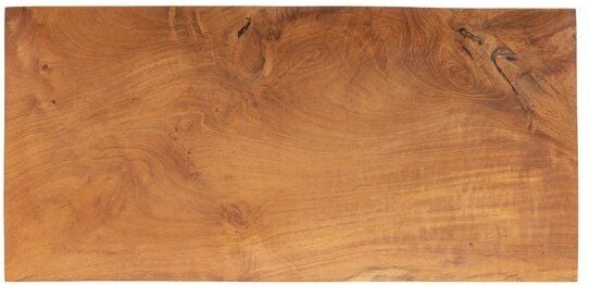 Originalhome Tablett aus recyceltem Teakwurzelholz, M