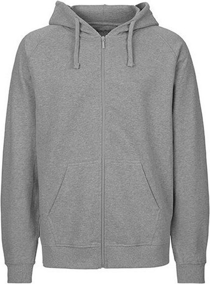 Neutral® Herren Unisex College Hoodie Zoodie Hoody Kapuzenjacke Sweatjacke