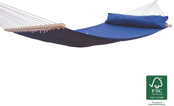 MacaMex California Doppel-Stabhängematte gepolstert, wetterfest