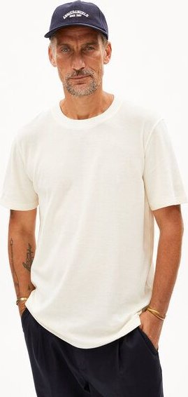 ARMEDANGELS MAARKOS WAFFLE T-SHIRT - Herren T-Shirt aus Bio-Baumwolle