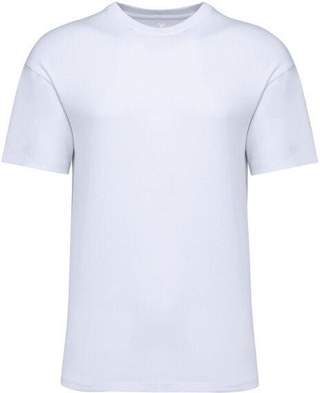 YTWOO Unisex-T-Shirt mit hängenden Schultern aus 100% Bio-Baumwolle